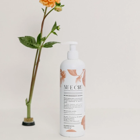 Gel de ducha infantil antiolor e hidratante Nu E Cru Kids 500 ml