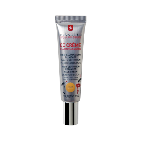 Erborian CC Crème Doré 15 ml | CC cream correctora iluminadora