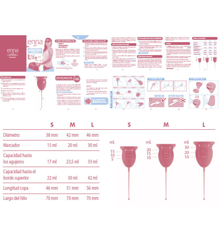 ENNA CYCLE COPA MENSTRUAL T- L