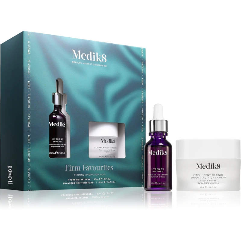 Medik8 Hydr8 B5 Intense + Advanced Night Restore | Pack hidratación