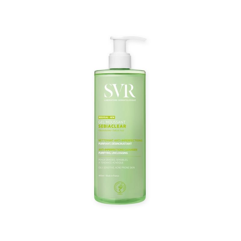 SVR SEBIACLEAR GEL MOUSSANT ESPUMA LIMPIADORA 400ML