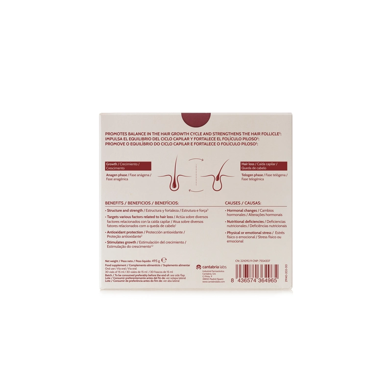 Iraltone Hair Effluv Booster Anticaída | 30 viales 15 ml