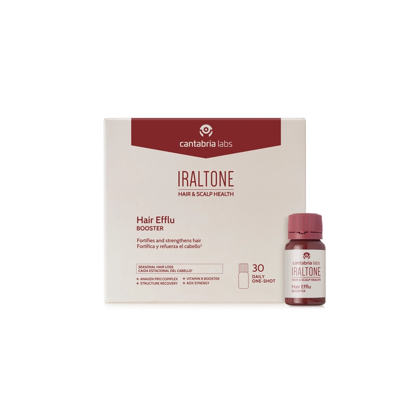 Iraltone Hair Effluv Booster Anticaída | 30 viales 15 ml