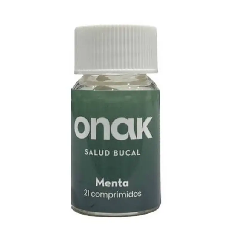 ONAK Infinite Menta dentífrico en comprimidos 21 unidades