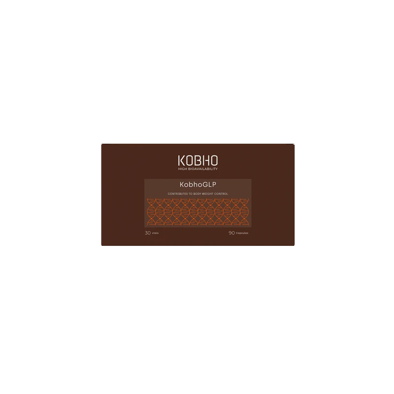 KOBHO KOBHOGLP 90 cápsulas + 30 viales | Control del peso 1 mes