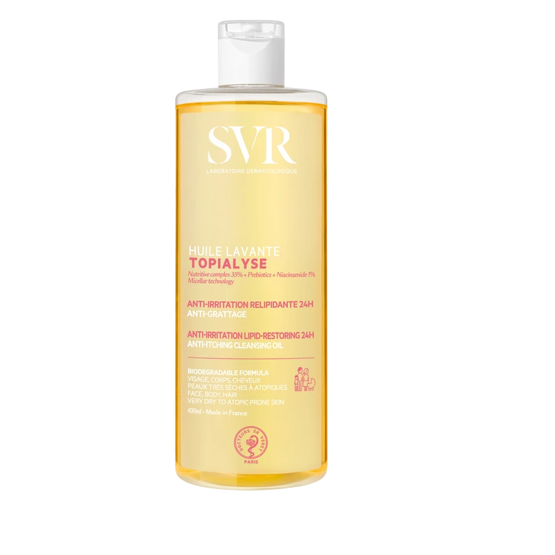 SVR Topialyse Huile Lavante 400 ml | Aceite de ducha piel seca