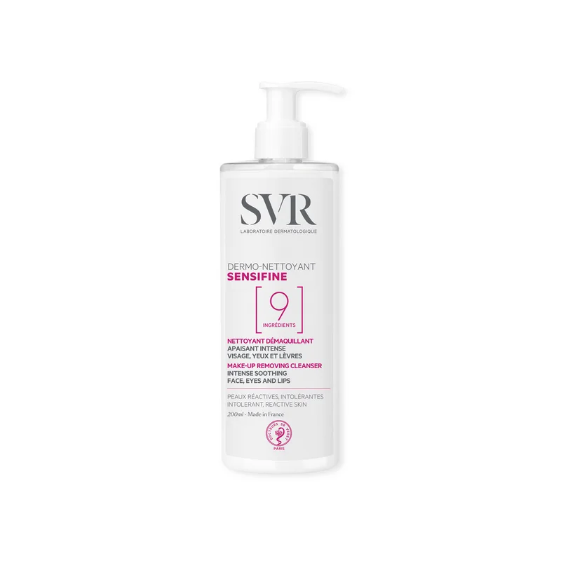 SVR Sensifine Dermo-Nettoyant 400 ml | Limpiador desmaquillante