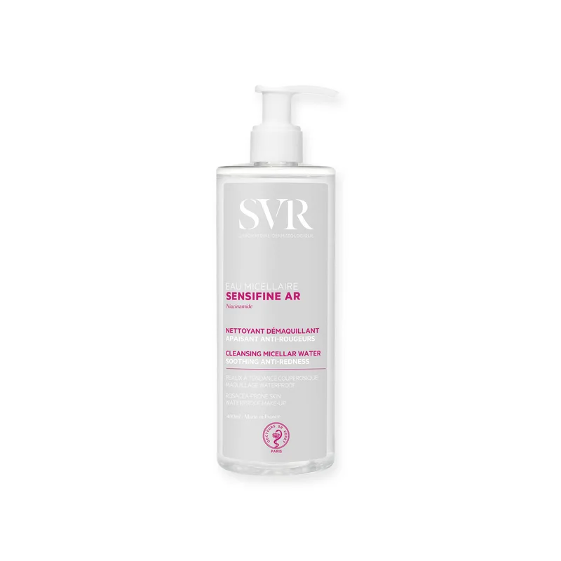 SVR Sensifine AR Agua Micelar 400 ml | Piel sensible y rojeces