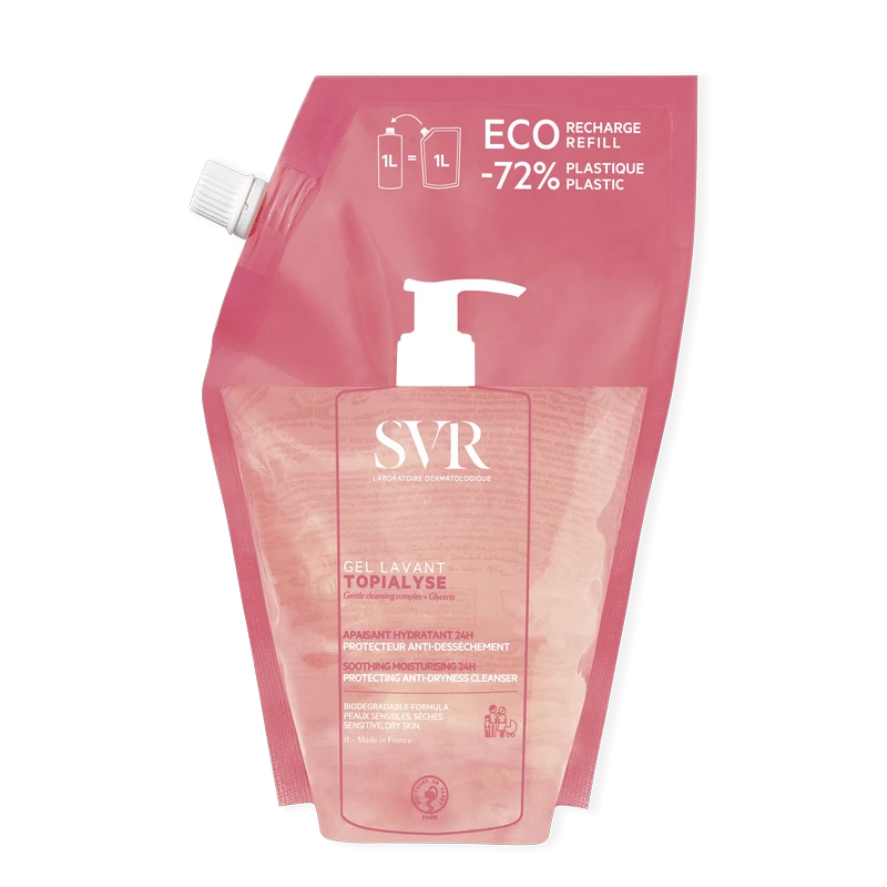 SVR Topialyse Gel Lavante 1000 ml Eco-Recarga | Uso diario
