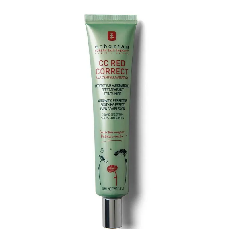 Erborian CC Red Correct SPF25 45 ml | Crema CC anti-rojeces