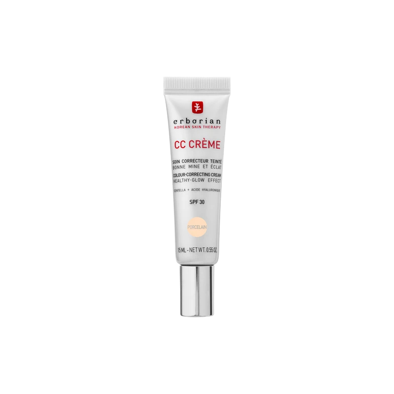 Erborian CC Crème Porcelain SPF30 15 ml | CC cream piel clara