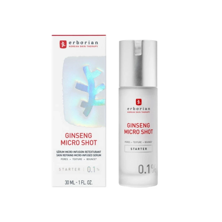 Erborian Ginseng Micro Shot 0,1% 30 ml | Sérum renovador
