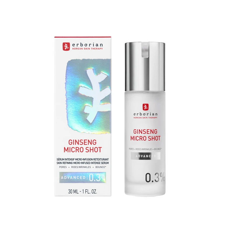 Erborian Ginseng Micro Shot 0,3% | Sérum efecto microneedling