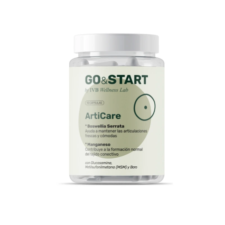 IVB GO&START ARTICARE 90 cápsulas | Complemento para cuidado articular