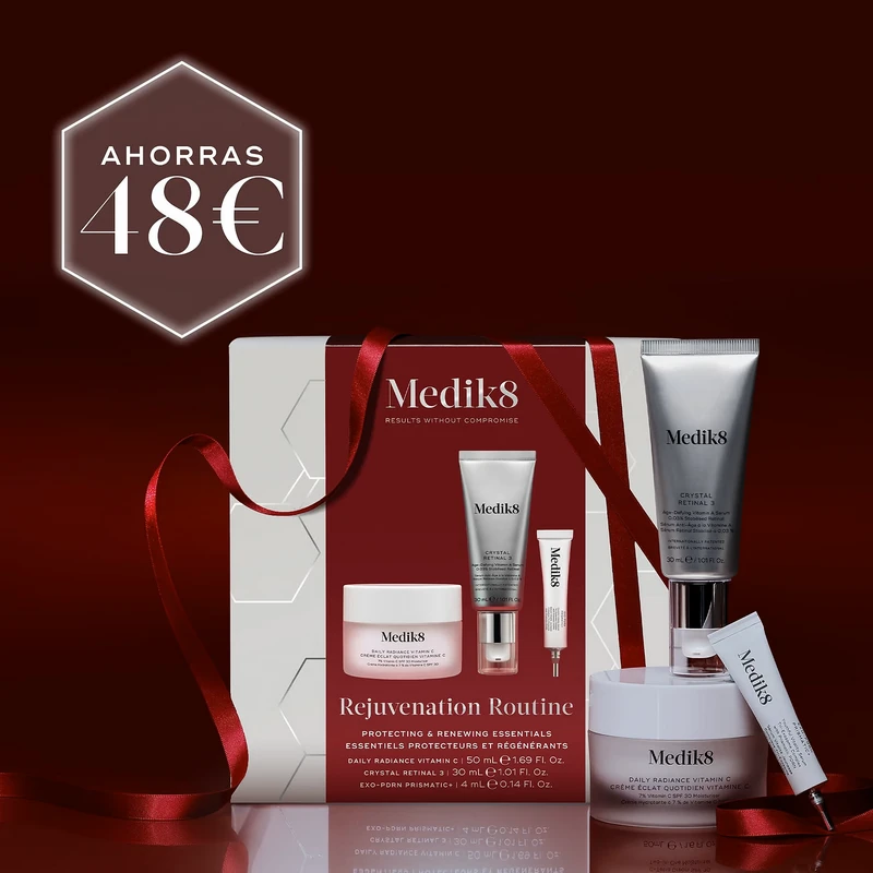 Medik8 Rejuvenation Routine: Vitamina C + Crystal Retinal 3 + ExoPDRN
