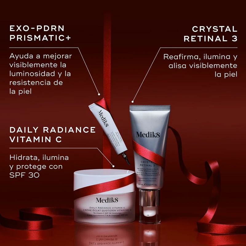 Medik8 Rejuvenation Routine: Vitamina C + Crystal Retinal 3 + ExoPDRN