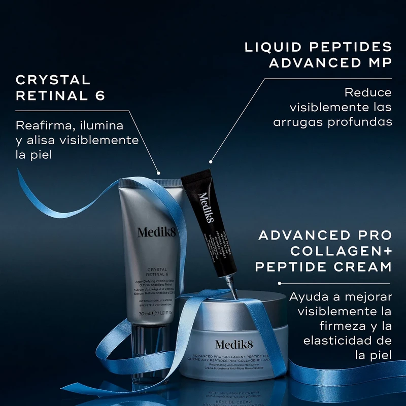 Medik8 Age-Defying Essentials: Crystal Retinal 6 + Péptidos