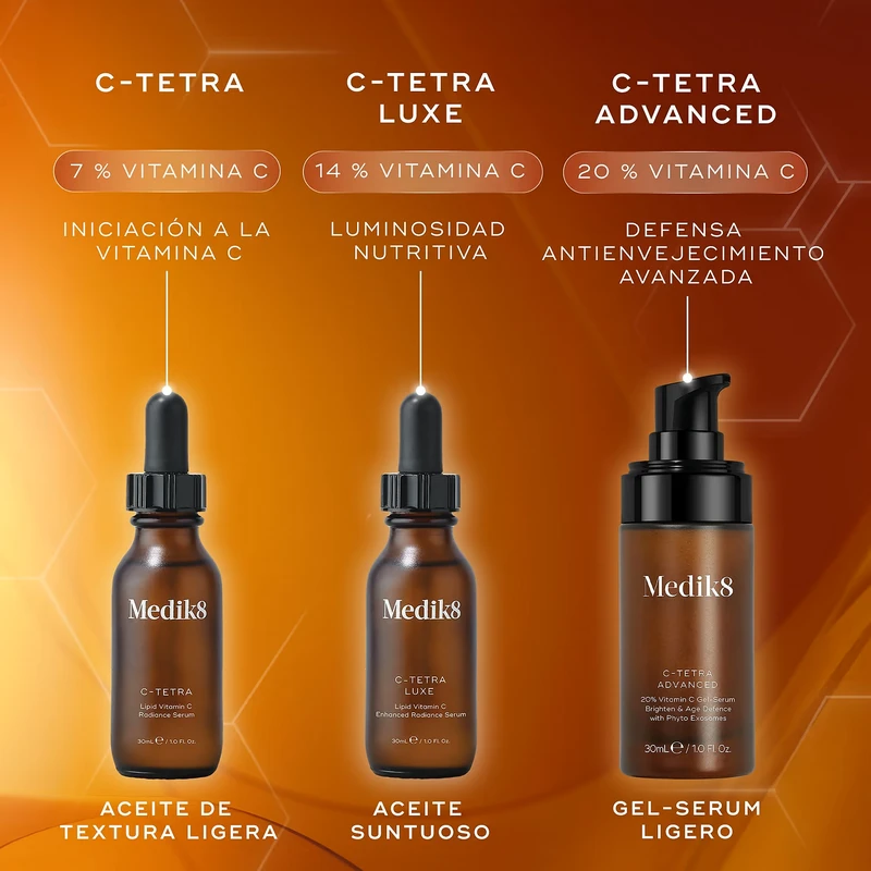 Medik8 C-Tetra Vitamina C 7% THD 30 ml | Sérum Iluminador