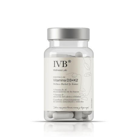 IVB Vitamina D3 + K2 90 cápsulas | Soporte huesos e inmunidad