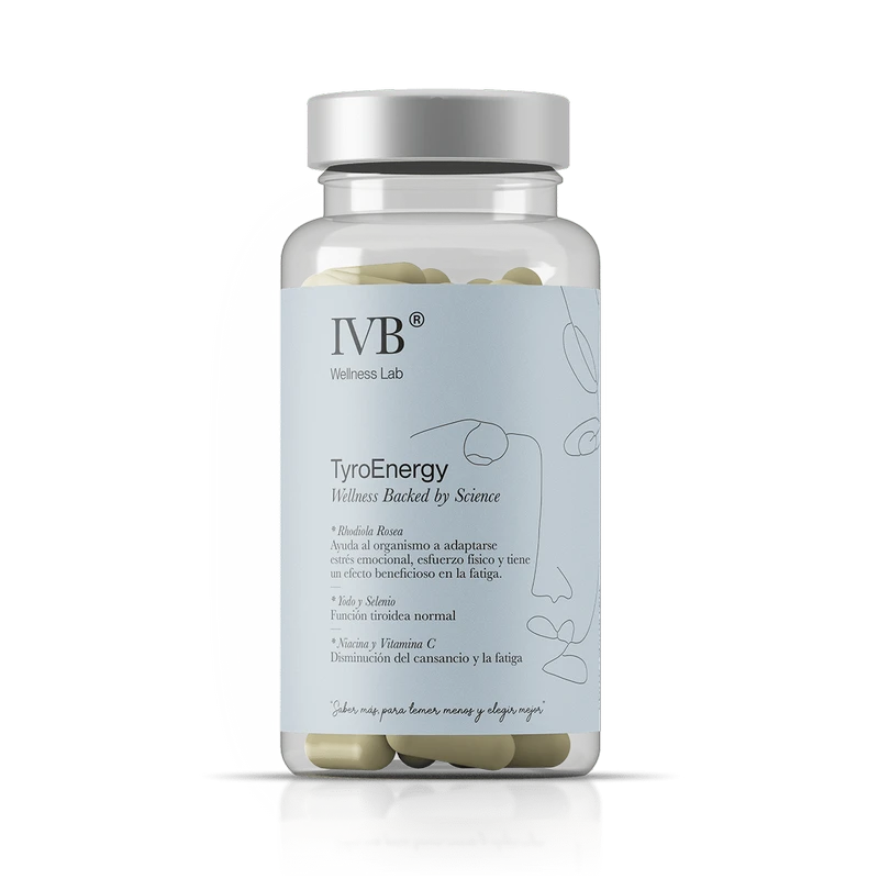 IVB TyroEnergy 60 cápsulas | Soporte tiroideo y energía diaria