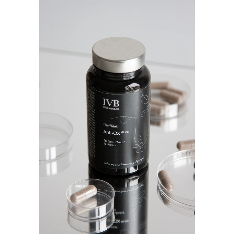 IVB Anti Ox 60 Cápsulas Antioxidante para Protección Celular